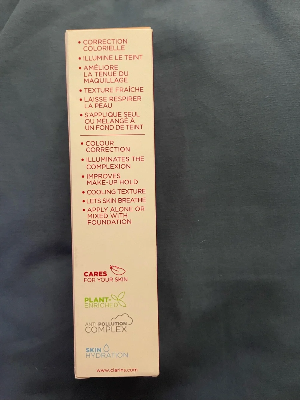 Clarins SOS Primer 01 Pink and White Tube